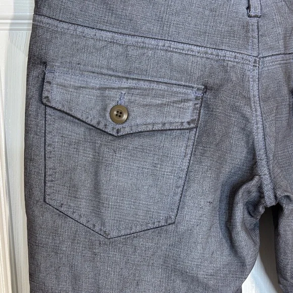 Men's Slim Straight Gray Streetwear Pants - Picture 11 of 15